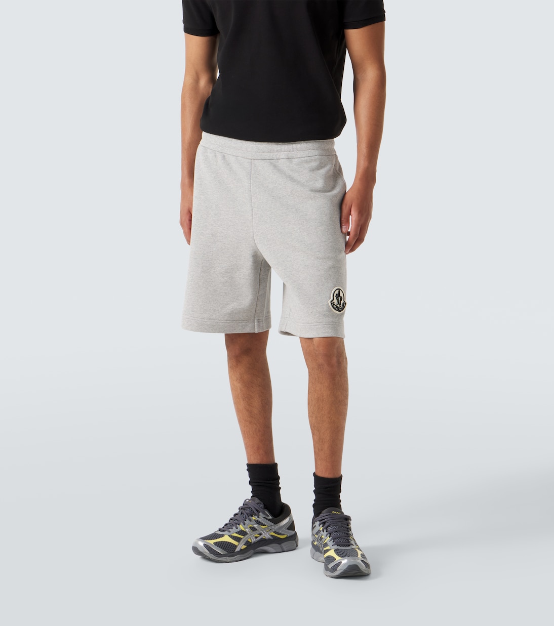 Cotton jersey Bermuda shorts | Moncler