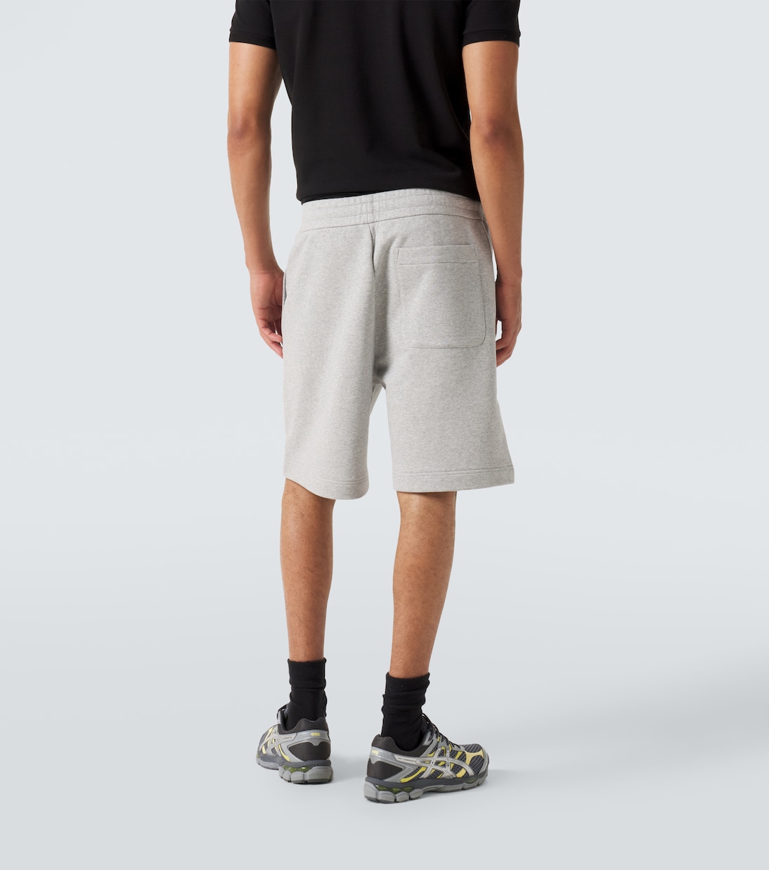 Cotton jersey Bermuda shorts | Moncler