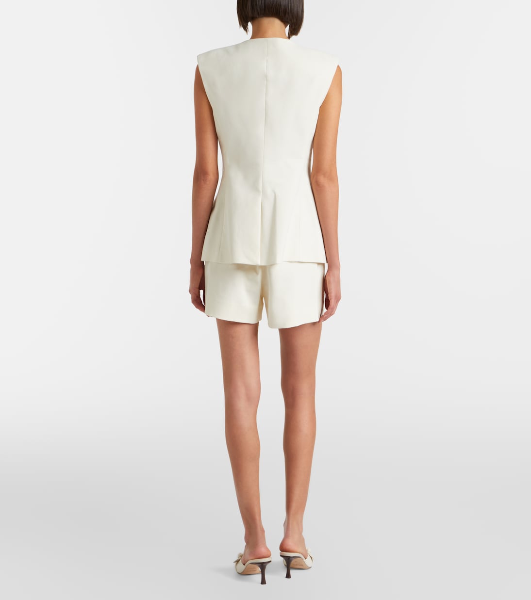 Craig cotton-blend twill shorts | Veronica Beard