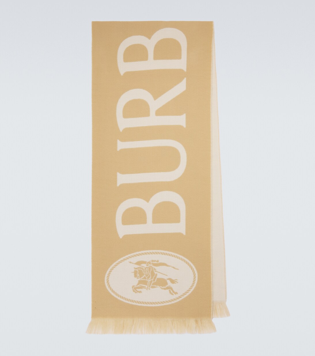Logo wool scarf | Burberry