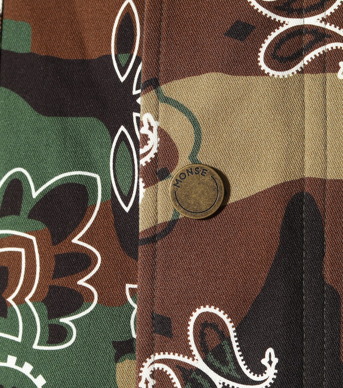 Bedruckte Jacke aus Baumwolle | Monse