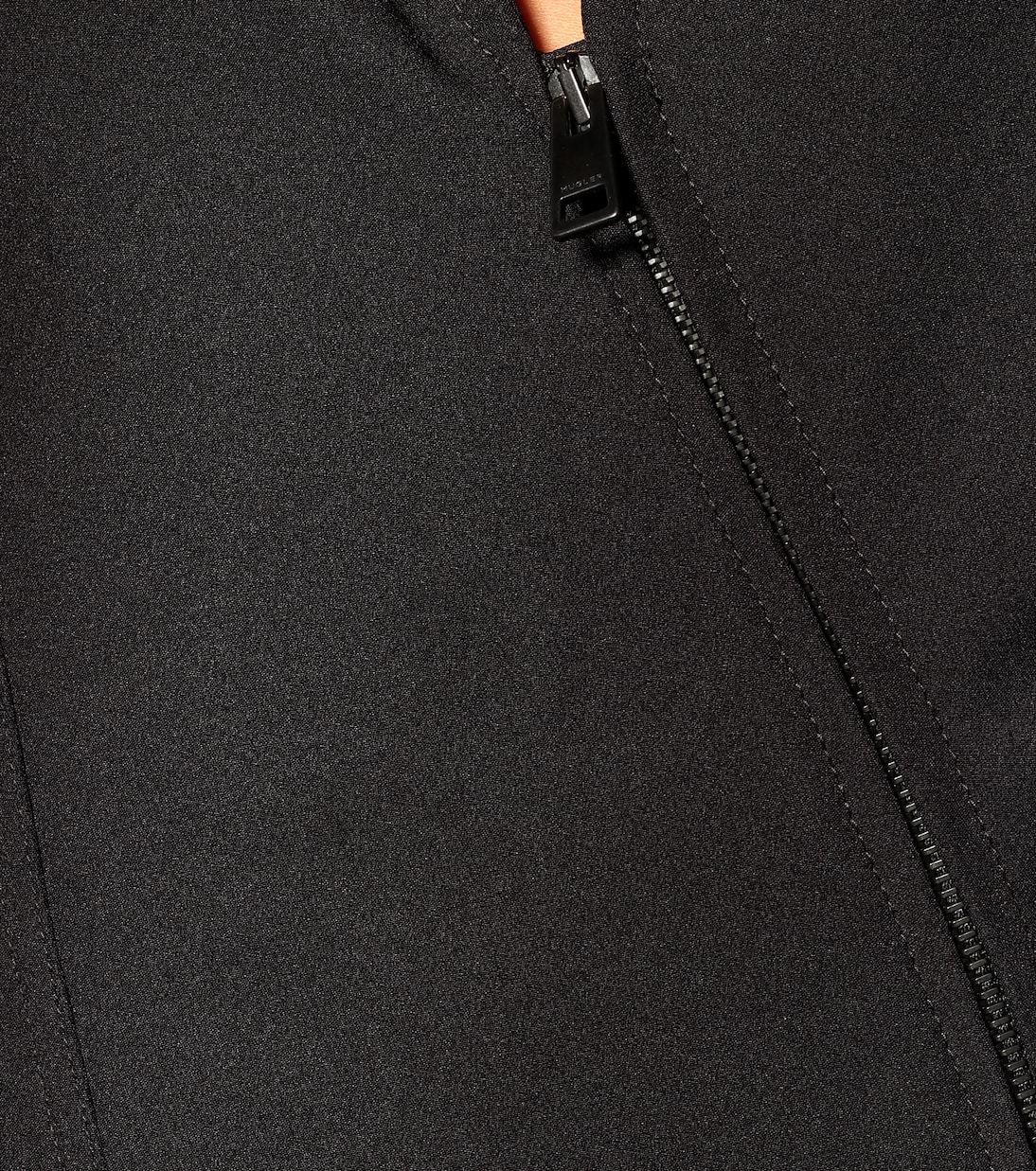 어시메트릭 스쿠버 미니드레스 | Mugler