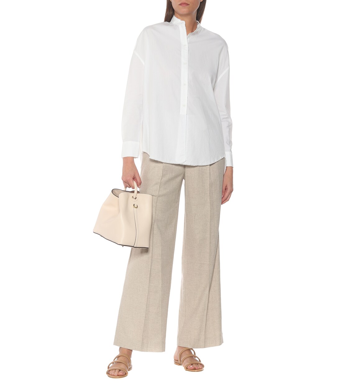 Bluse aus Baumwolle und Seide | Vince