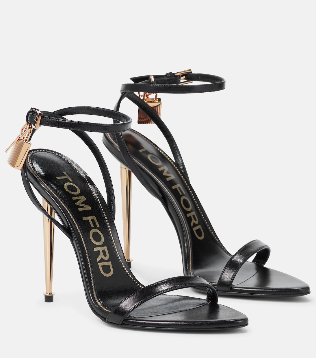 Padlock leather sandals | Tom Ford