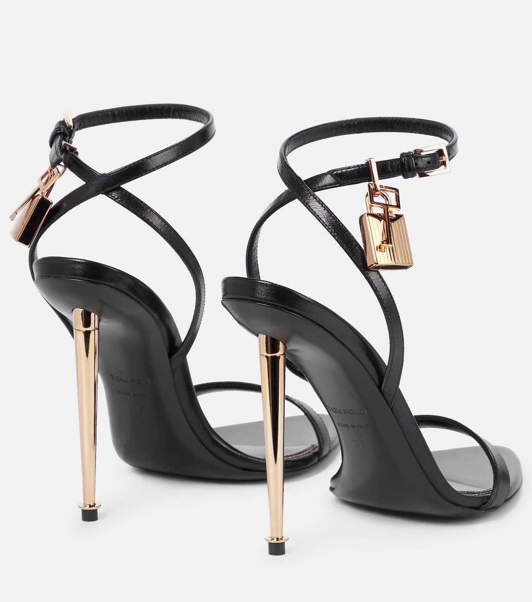 Padlock leather sandals | Tom Ford