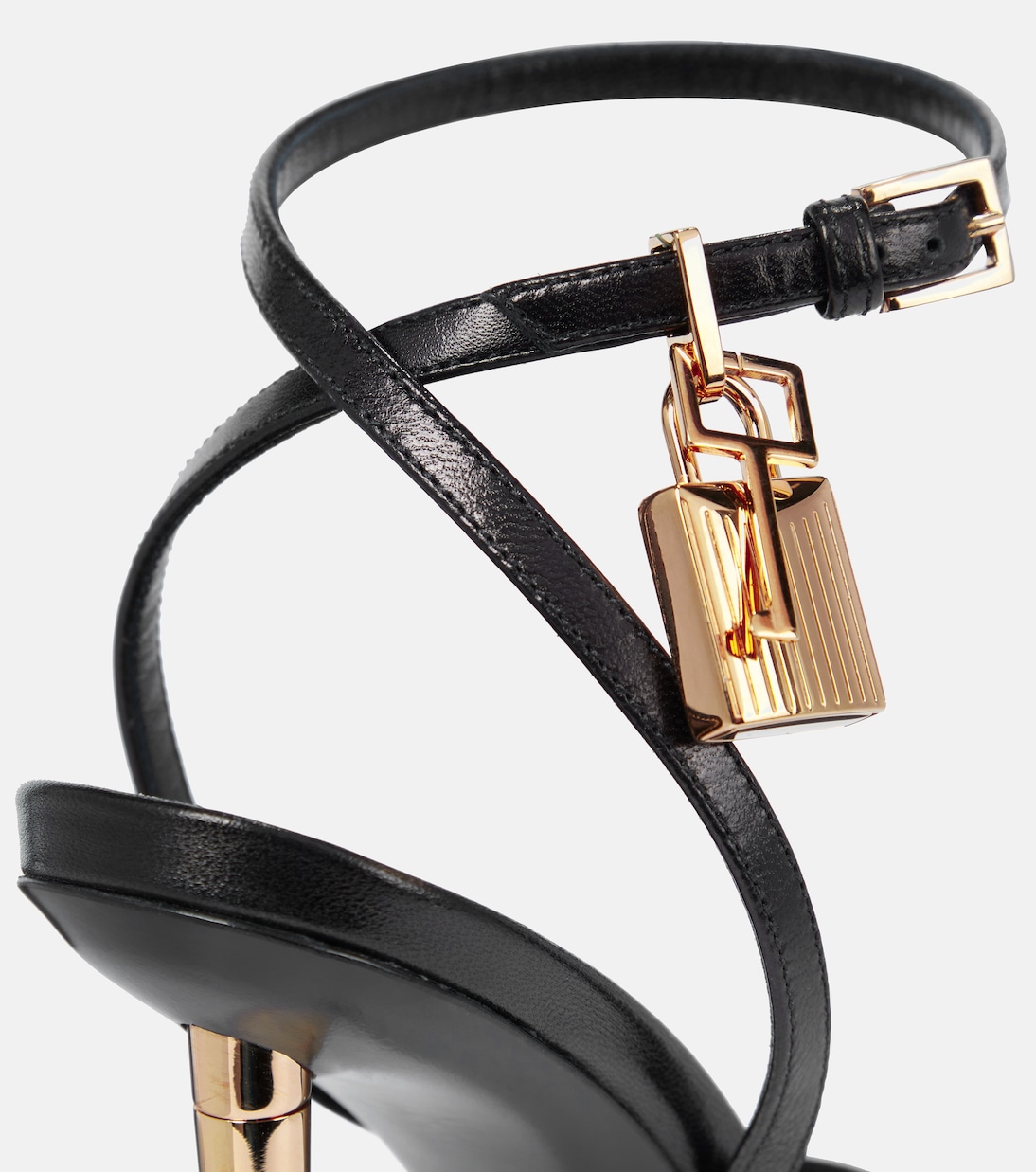 Padlock leather sandals | Tom Ford