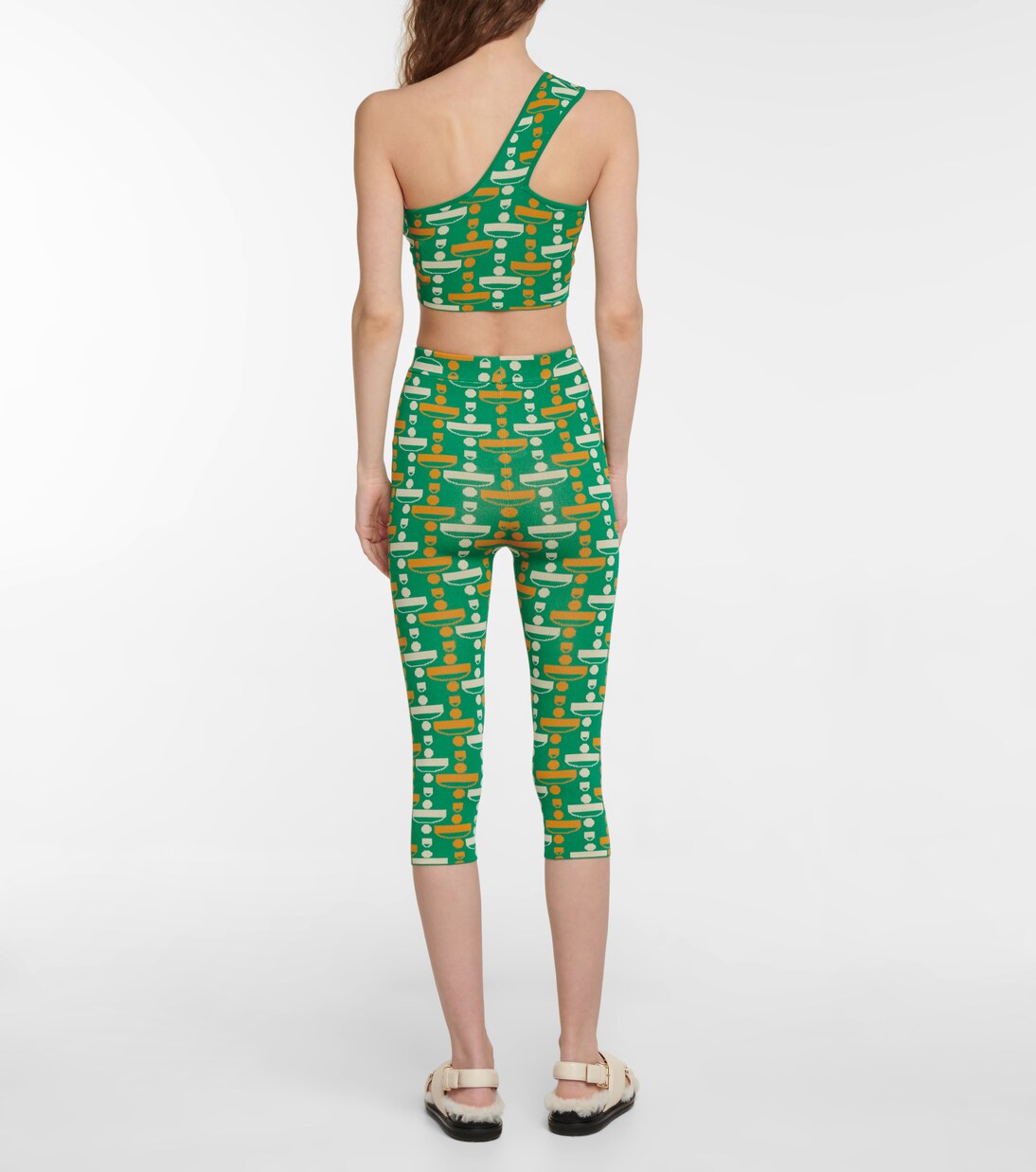 High-Rise Leggings aus Jacquard | Dodo Bar Or