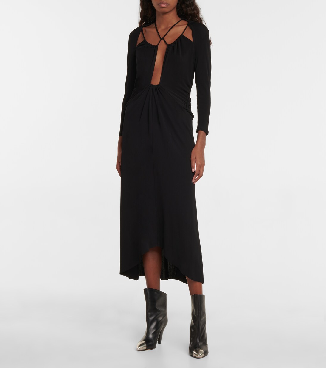Jadessi cutout jersey midi dress | Isabel Marant