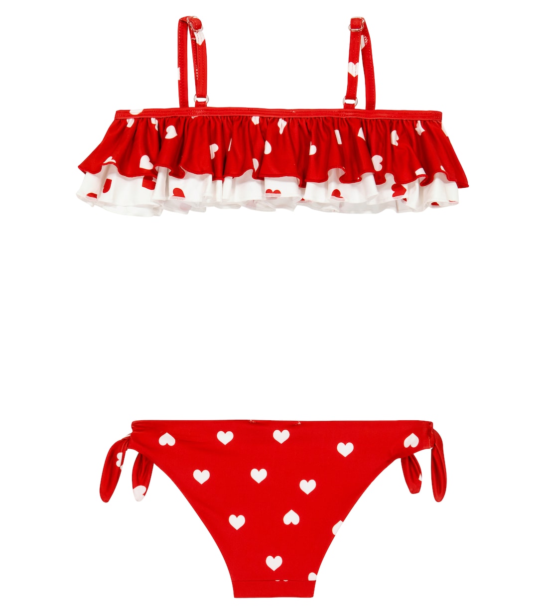 Printed ruffled bikini | Monnalisa