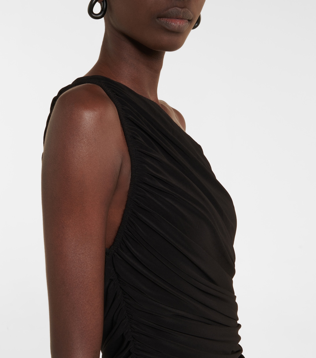 Robe midi Diana asymétrique | Norma Kamali