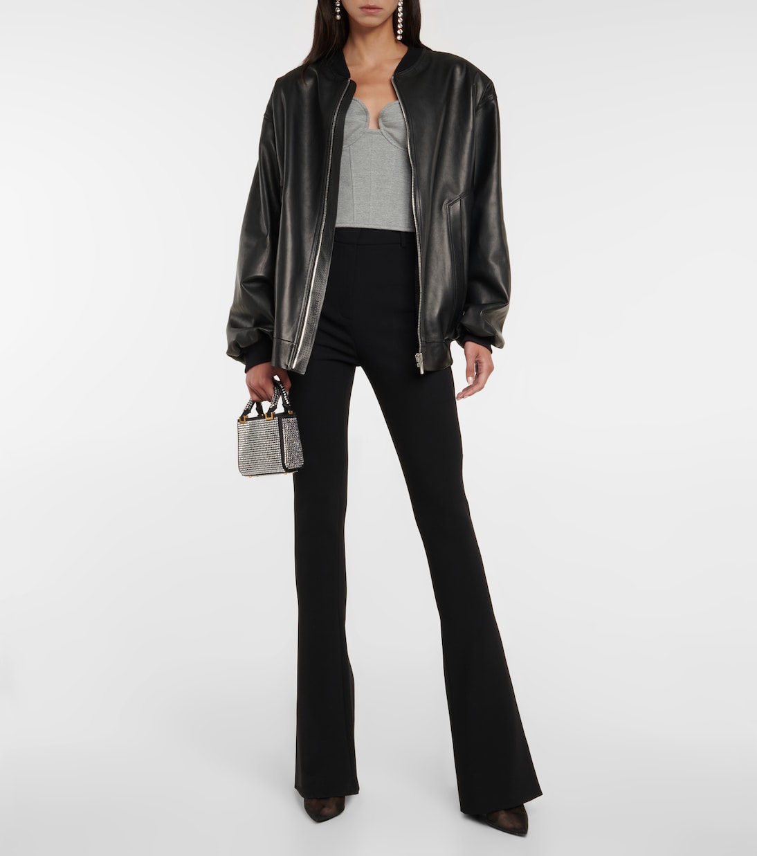 Bustier aus Baumwollmix-Jersey | Magda Butrym