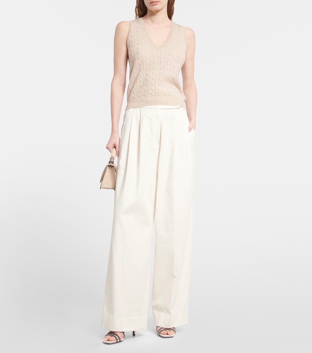 Verzierte Sandalen aus Leder | Brunello Cucinelli