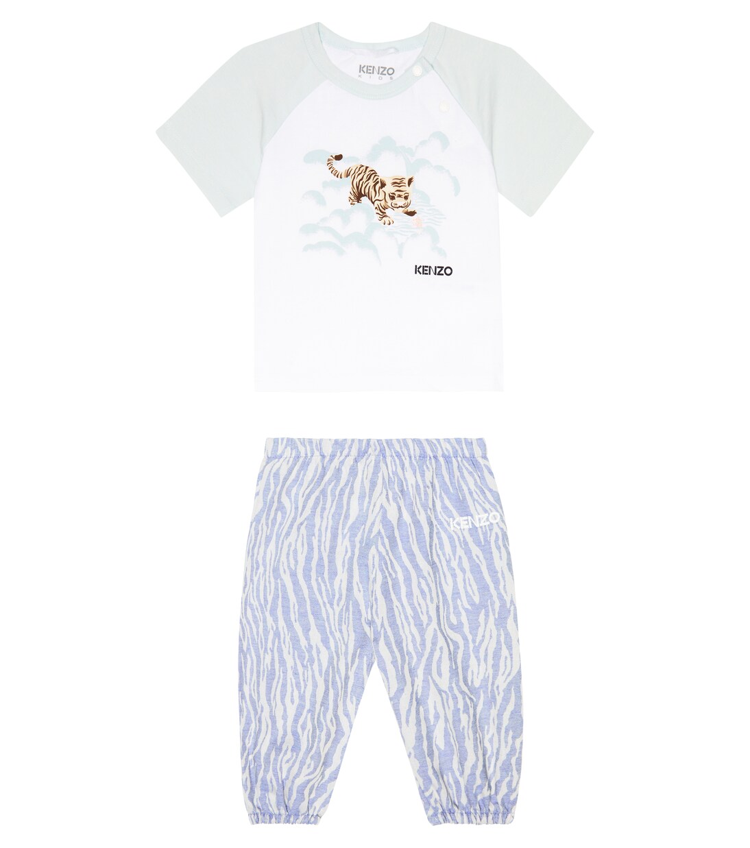 Baby logo T-shirt and pants set | Kenzo Kids