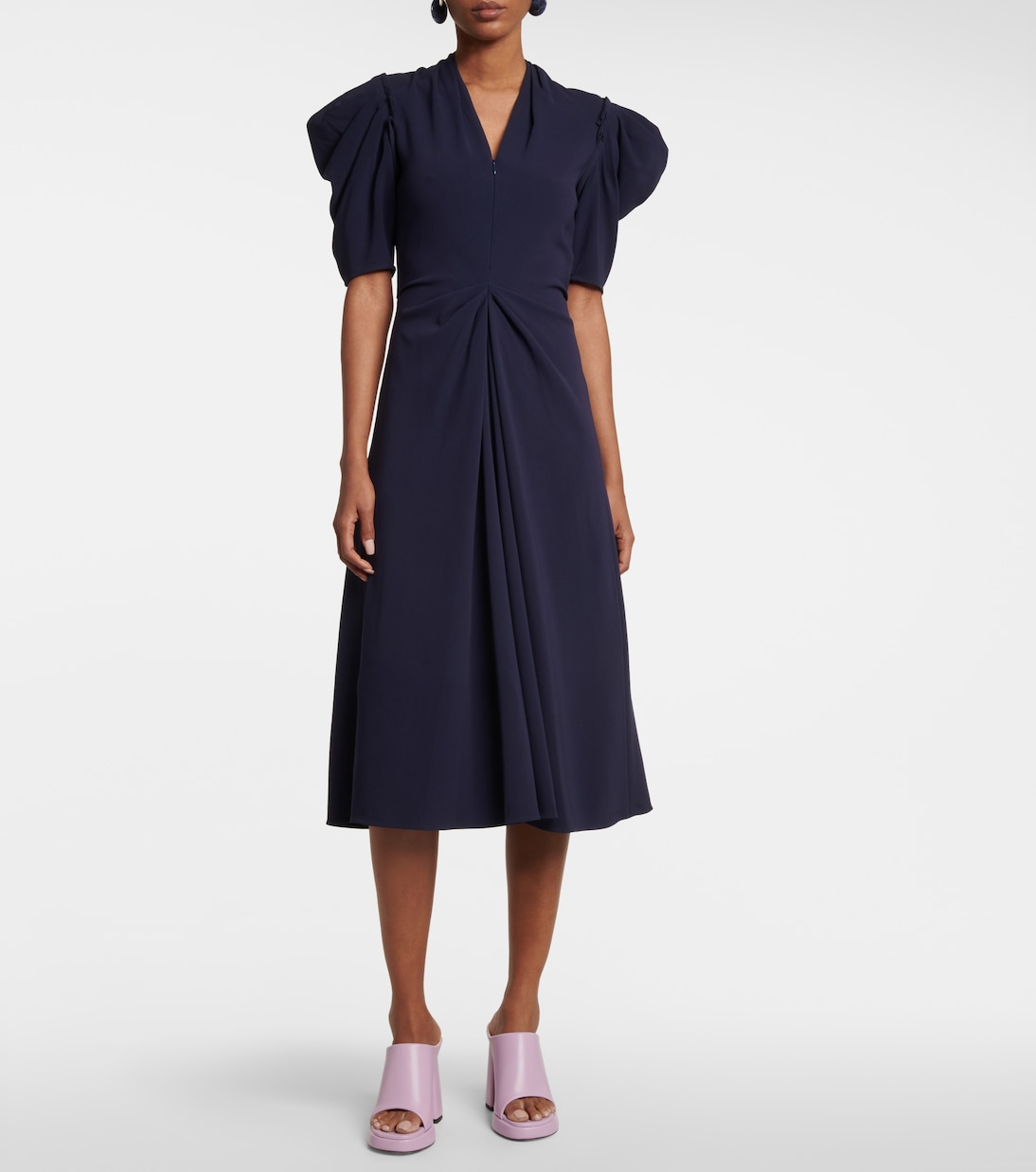 Plateau-Pantoletten Forma aus Leder | Proenza Schouler