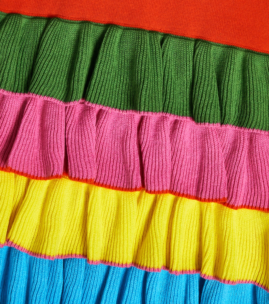 Ruffled cotton dress | Stella McCartney Kids