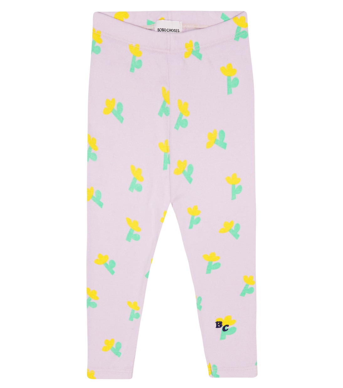 Baby Sea Flower jersey leggings | Bobo Choses