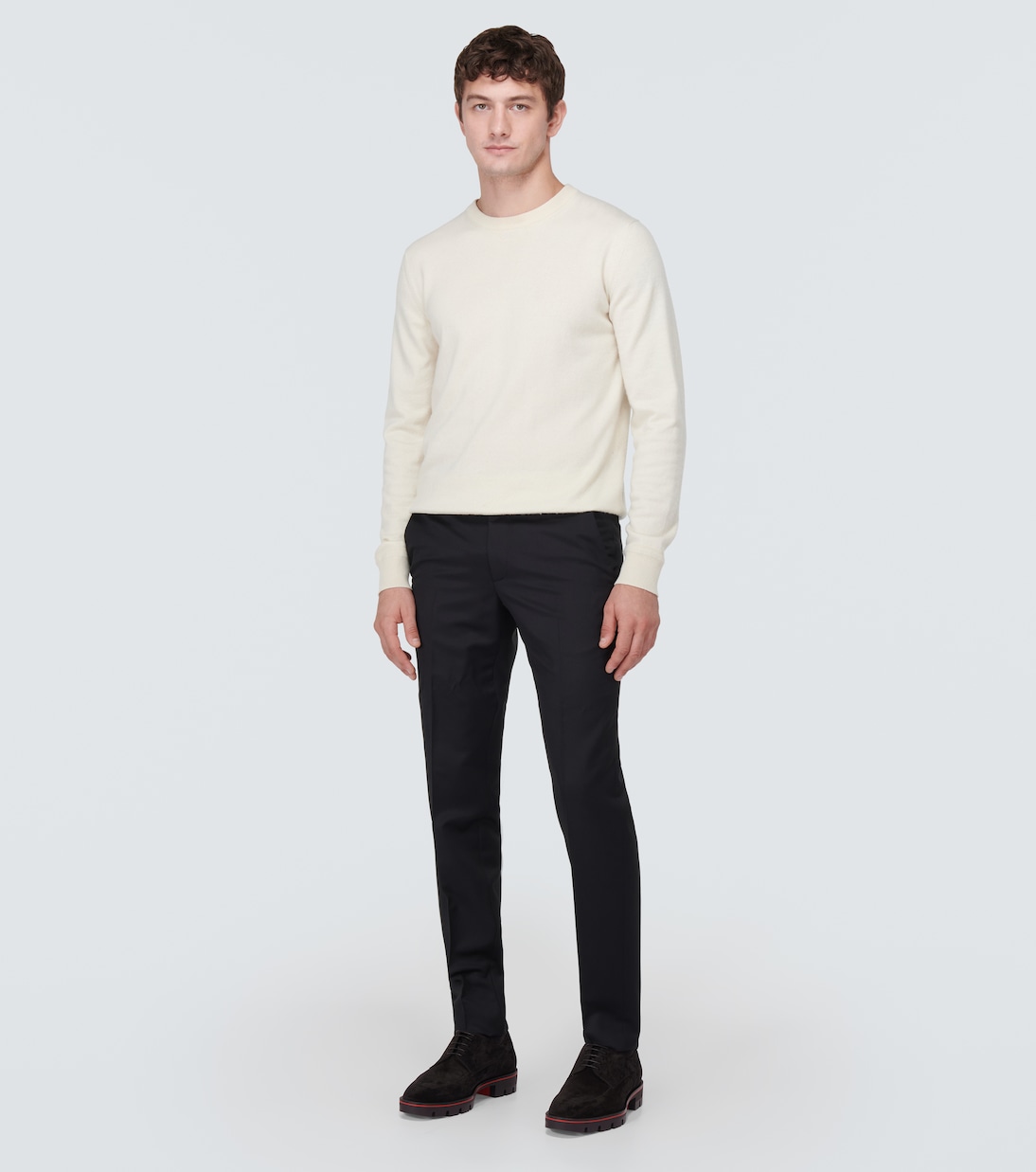 Davisol suede Derby shoes  | Christian Louboutin