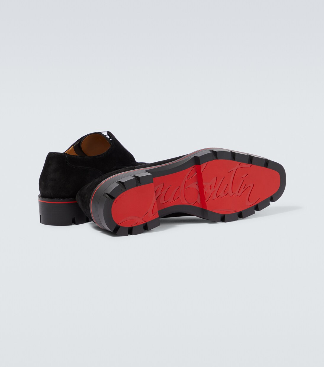 Davisol suede Derby shoes  | Christian Louboutin