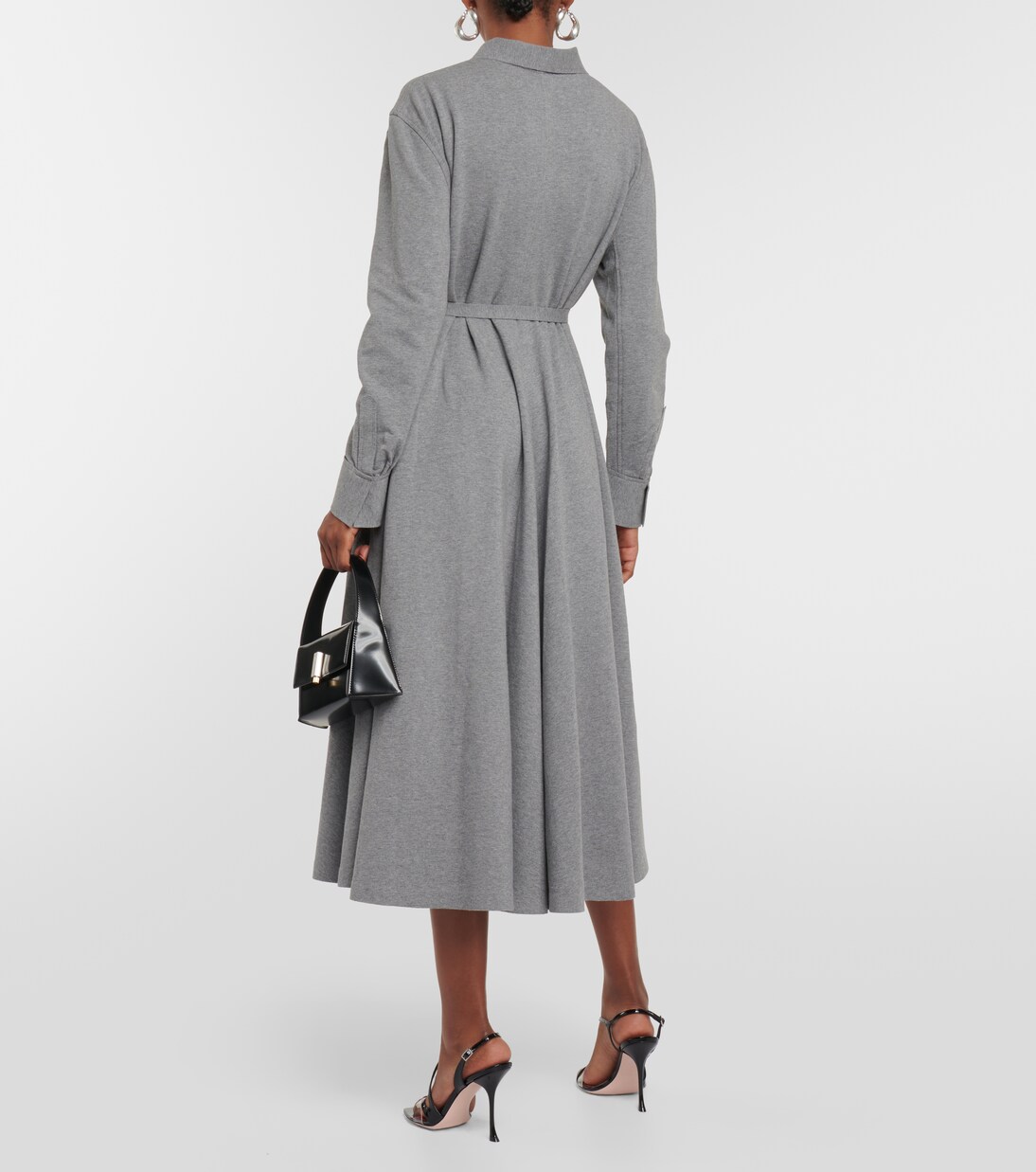 Midikleid aus Frottee | Norma Kamali