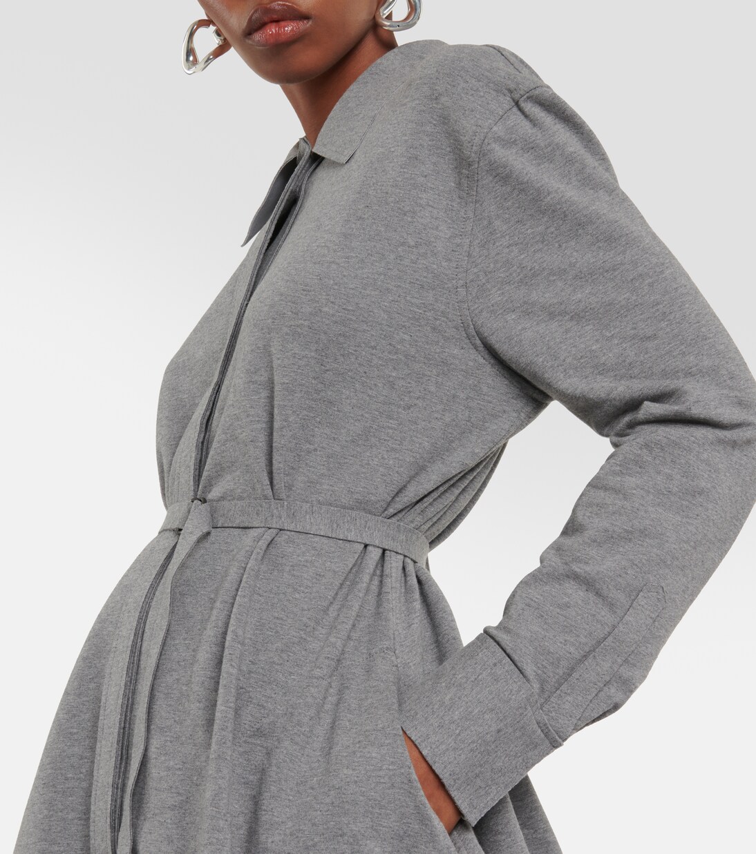 Midikleid aus Frottee | Norma Kamali