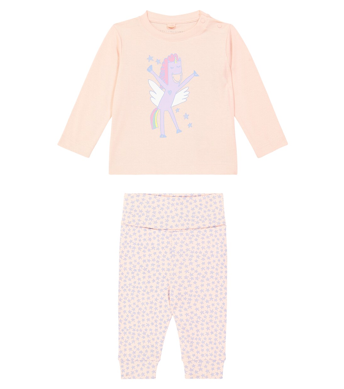 Bebé - pijama de algodón estampado | Stella McCartney Kids