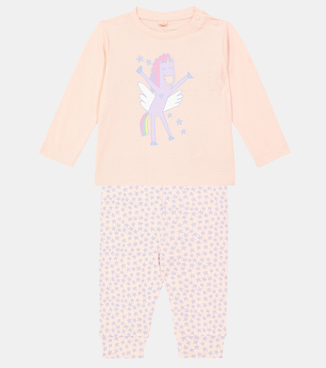 Bebé - pijama de algodón estampado | Stella McCartney Kids