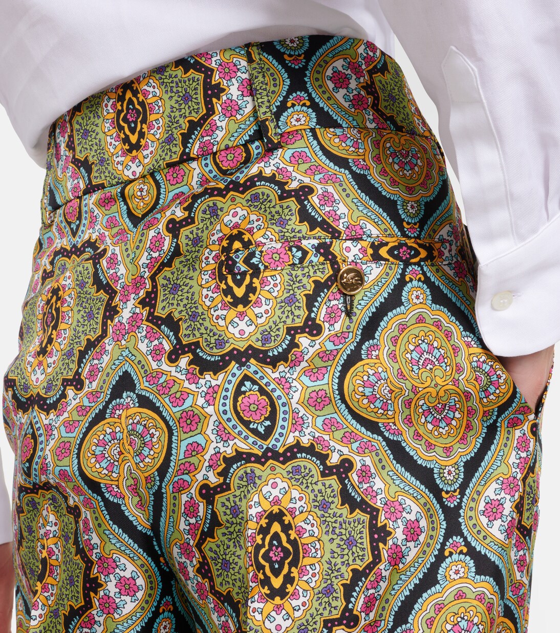 Weite Hose aus Seide | Etro