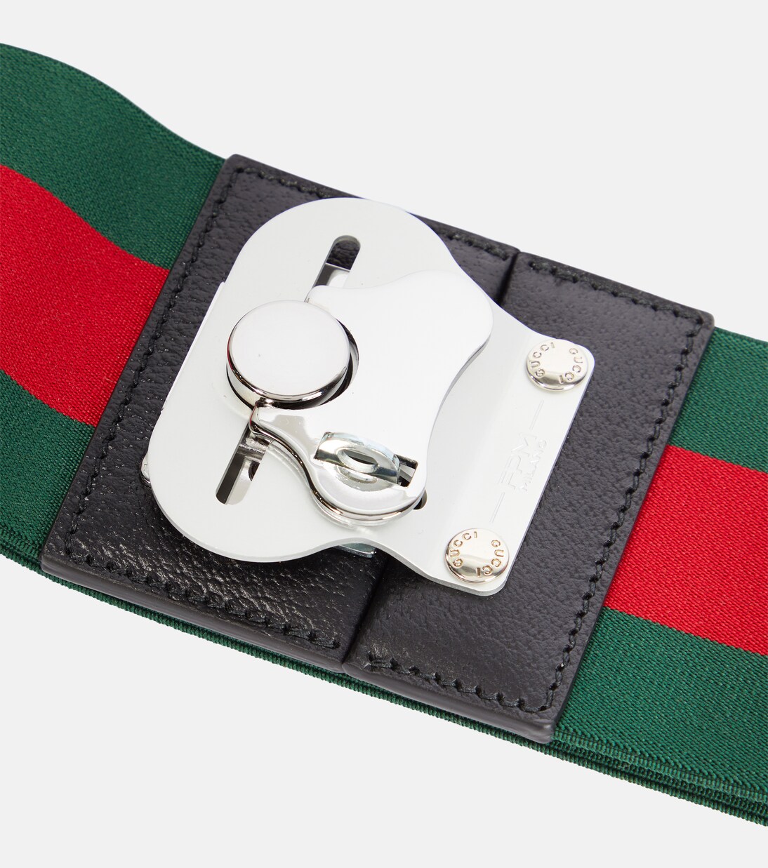Web Stripe luggage strap  | Gucci