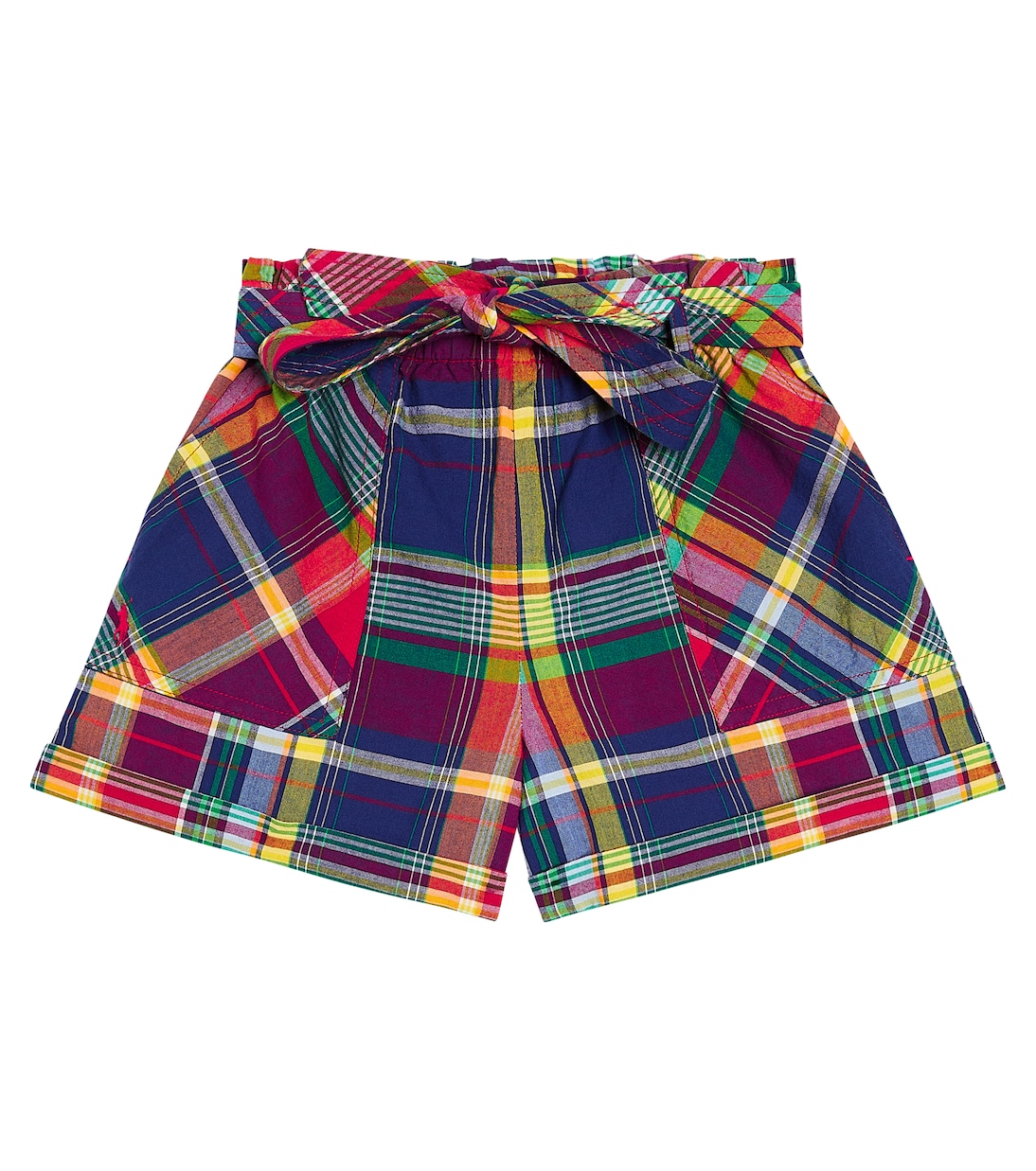 Checked cotton shorts | Polo Ralph Lauren Kids