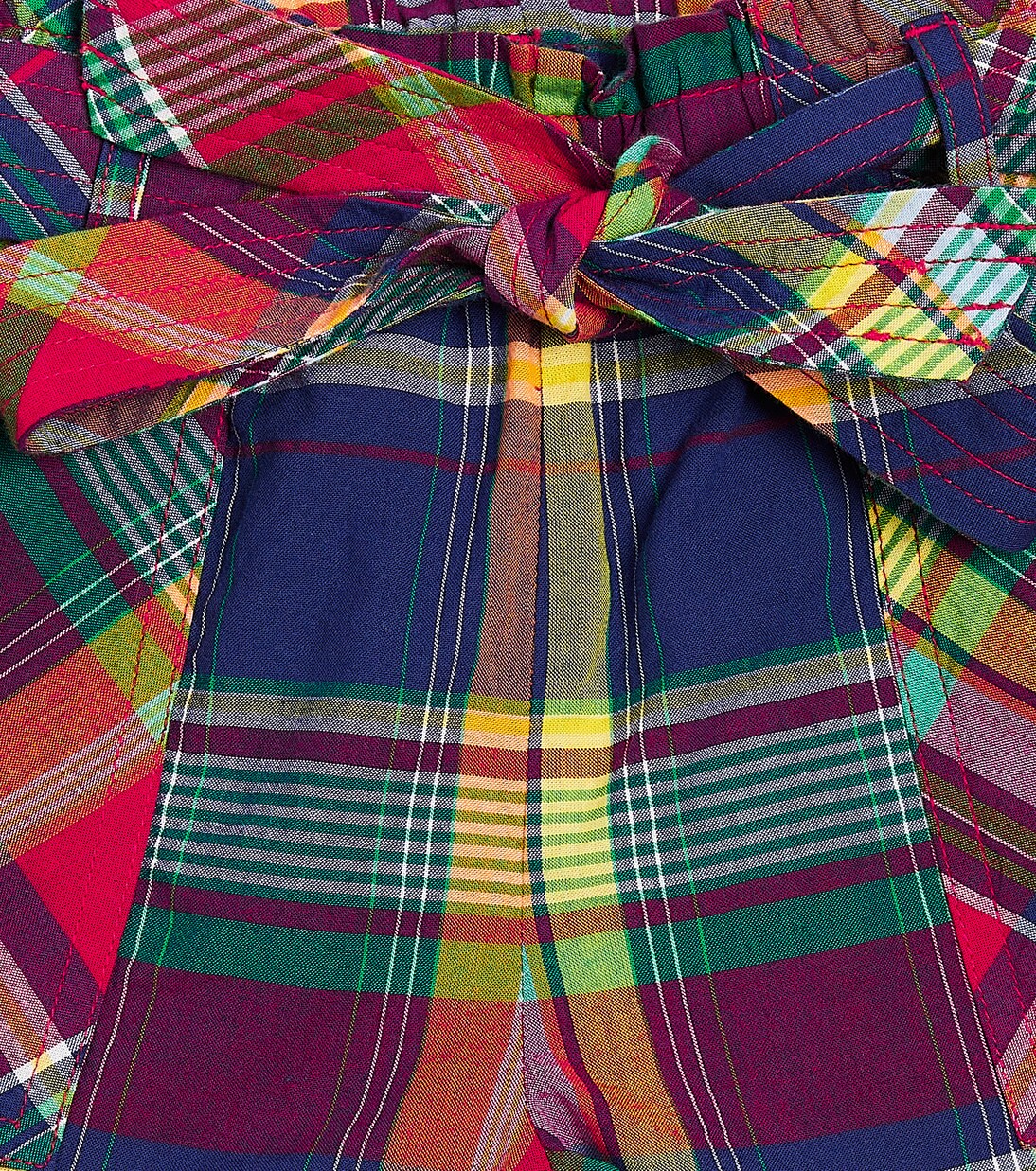 Checked cotton shorts | Polo Ralph Lauren Kids