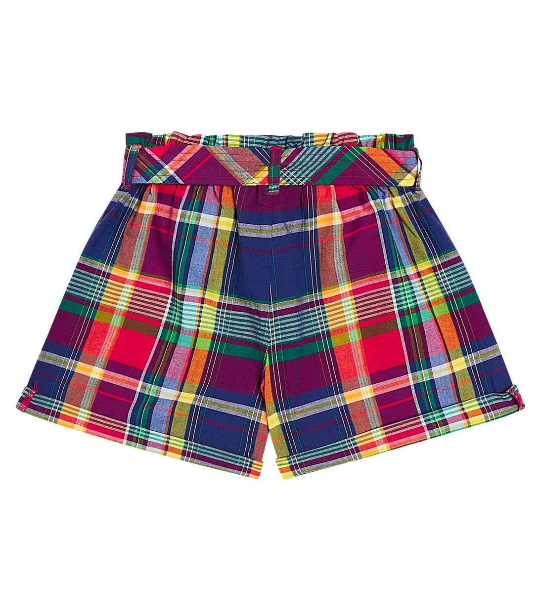 Checked cotton shorts | Polo Ralph Lauren Kids