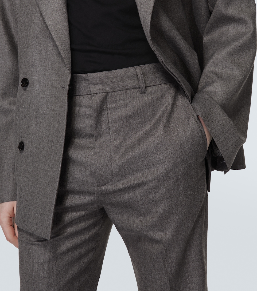 Gerade Mid-Rise-Hose | Acne Studios