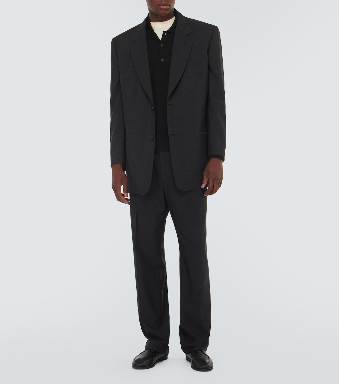 Djon wool polo sweater | The Row