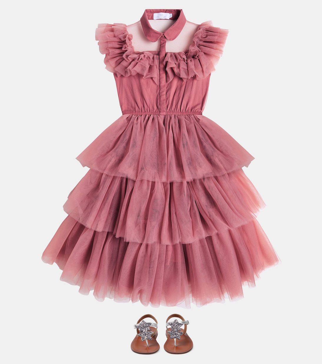 Jeena ruffled dress | C'era Una Volta