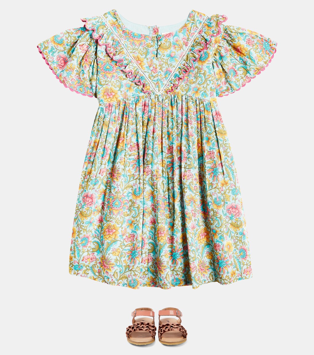 Siloe floral cotton dress | Louise Misha
