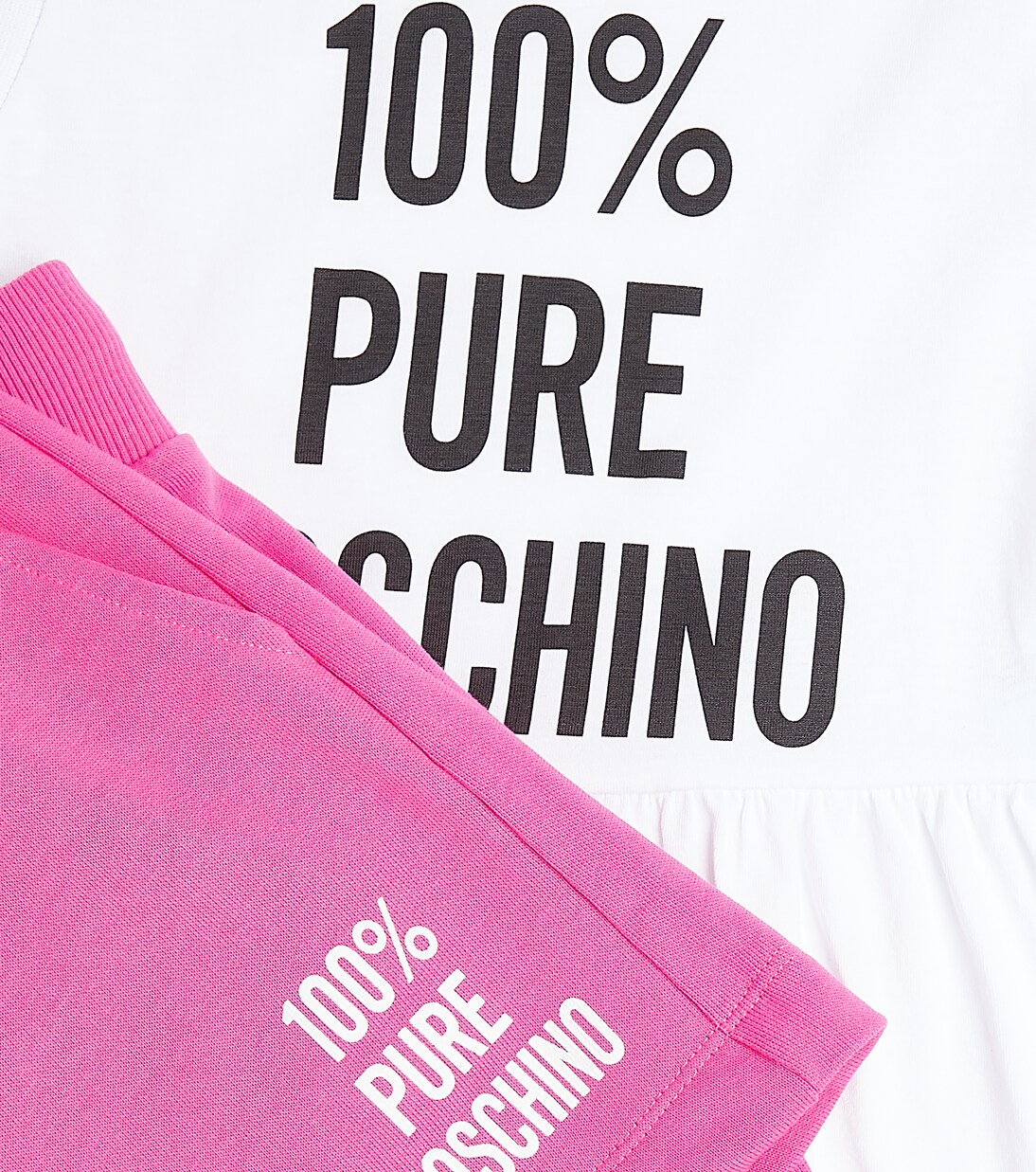 Set aus Top und Shorts aus Baumwoll-Jersey | Moschino Kids