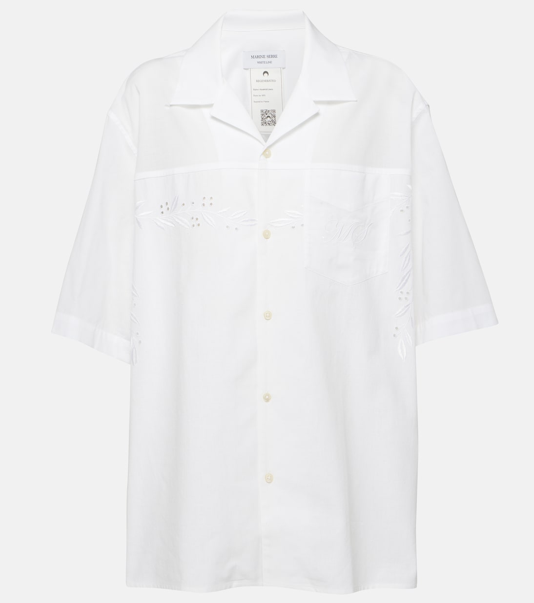 Hemd Regenerated Household aus Baumwolle | Marine Serre