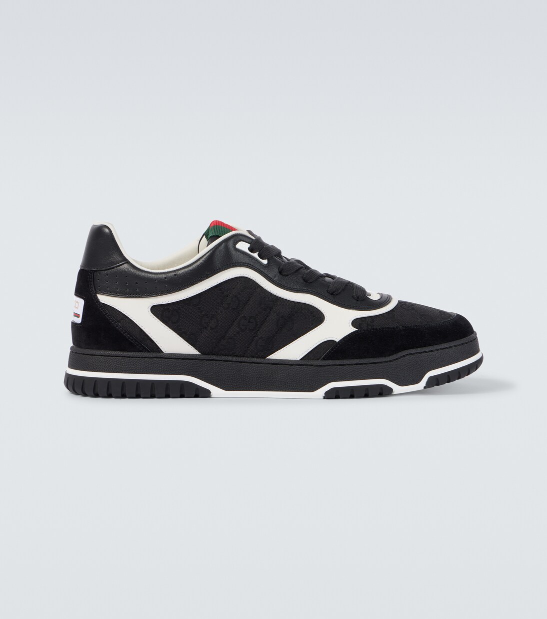Sneakers Re-Web in canvas GG con suede | Gucci