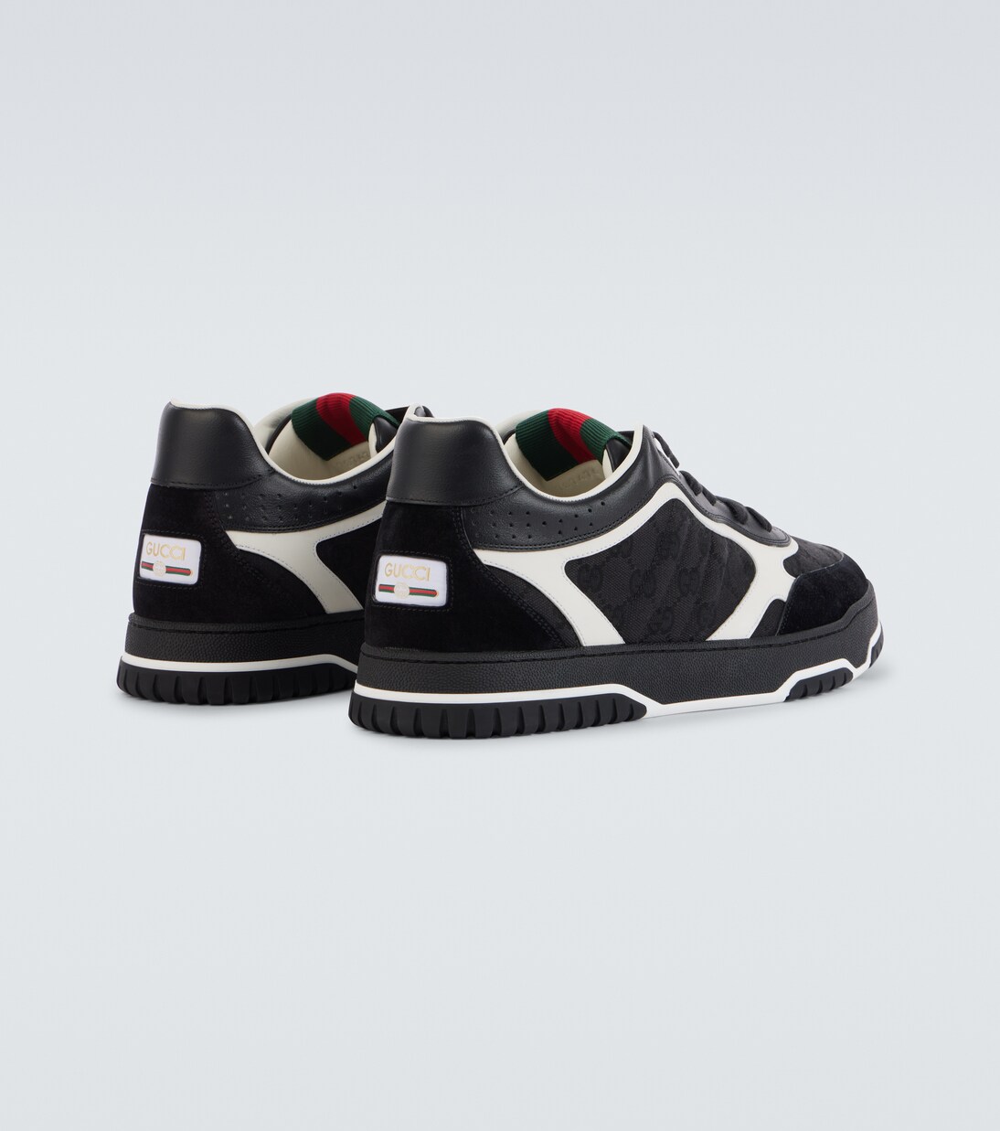Sneakers Re-Web in canvas GG con suede | Gucci