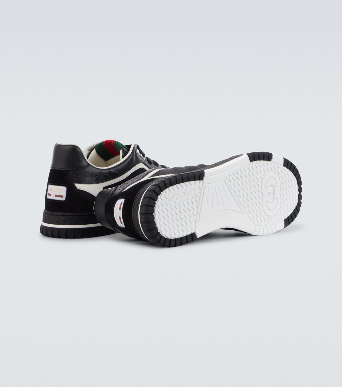Sneakers Re-Web in canvas GG con suede | Gucci