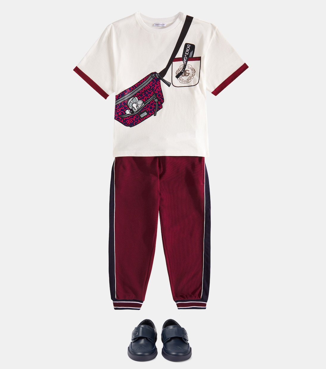 Cotton sweatpants | Dolce&Gabbana Kids