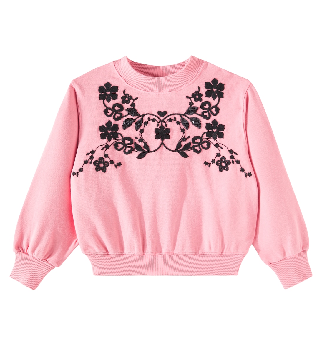 Marge embroidered cotton sweatshirt | Molo