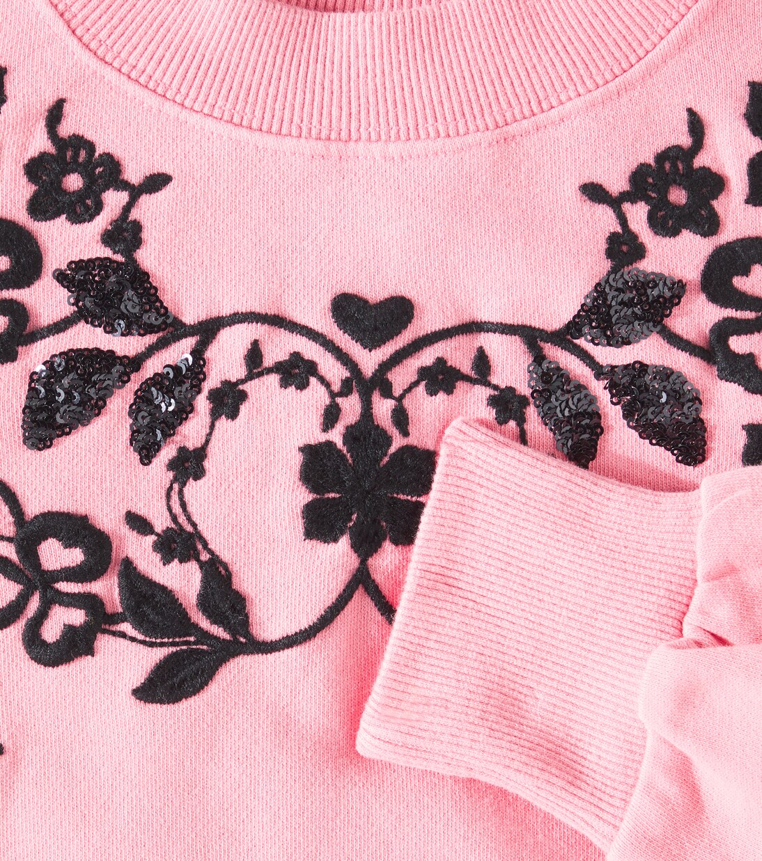 Marge embroidered cotton sweatshirt | Molo
