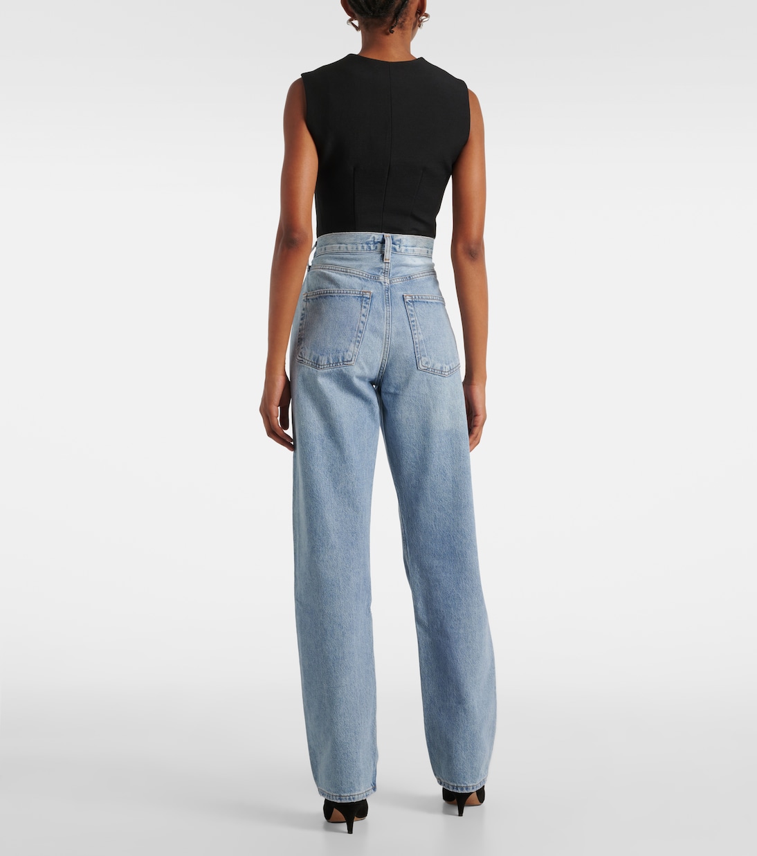 High-Rise Straight Jeans Kelly Jean | Agolde