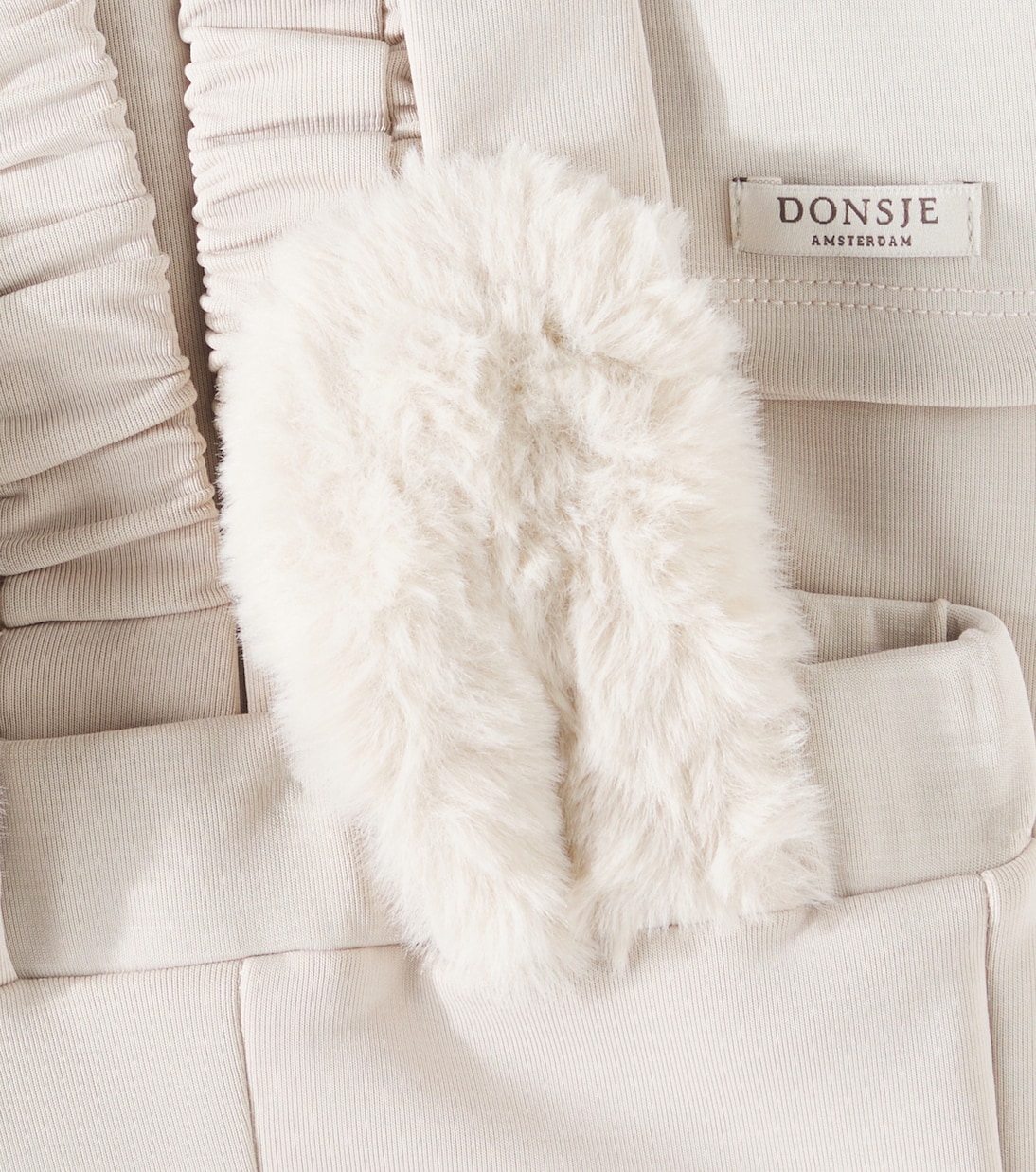 Baby Seiffi faux-fur trimmed leggings | Donsje