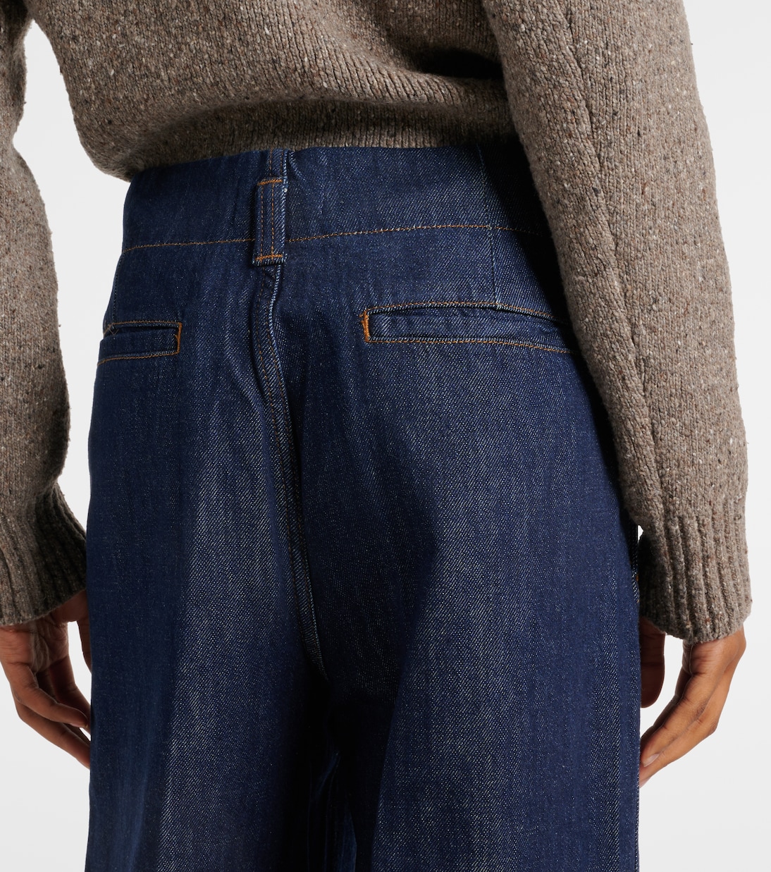 High-Rise Wide-Leg Jeans | Frame