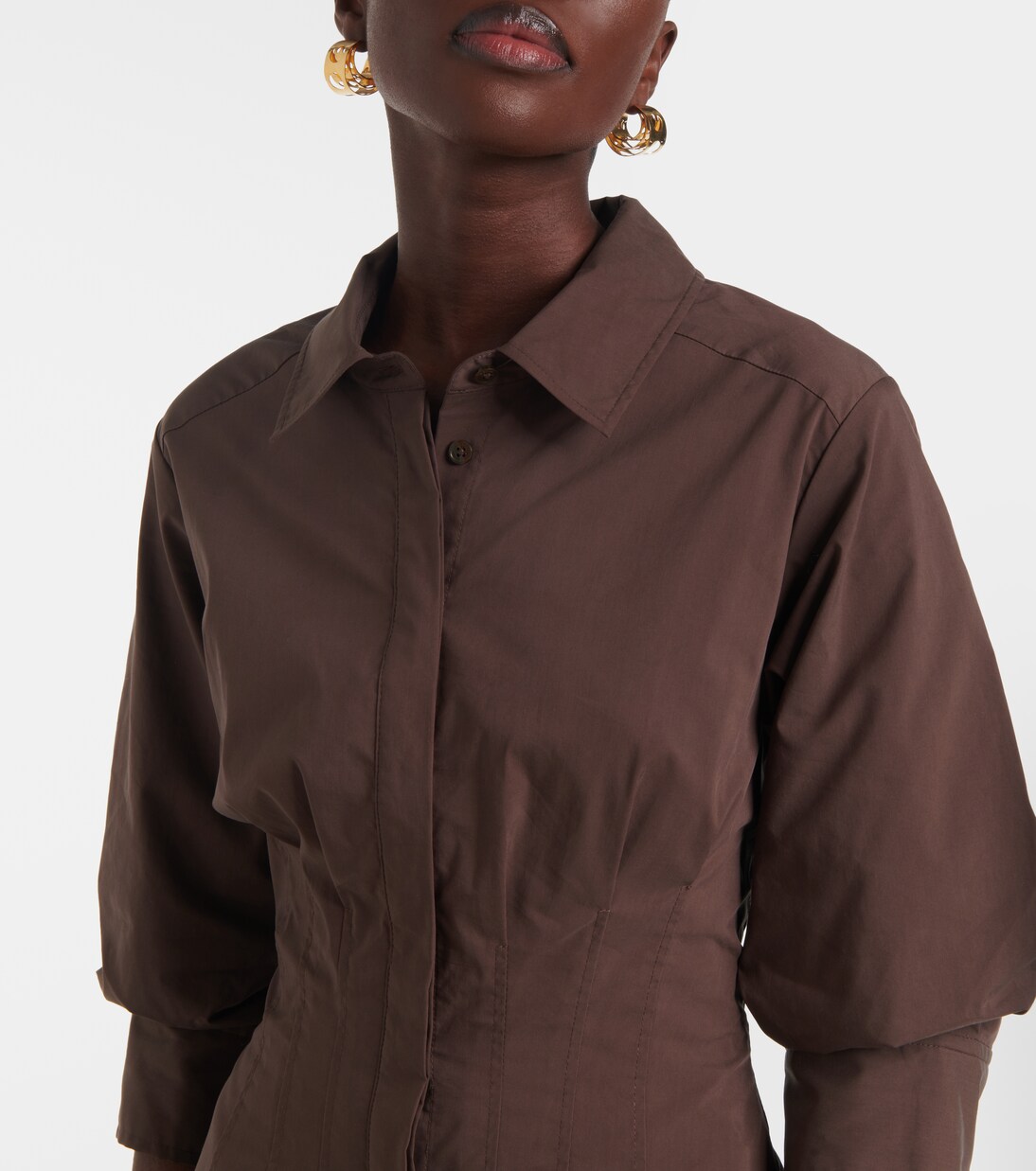 Midikleid aus einem Baumwollgemisch | Simkhai