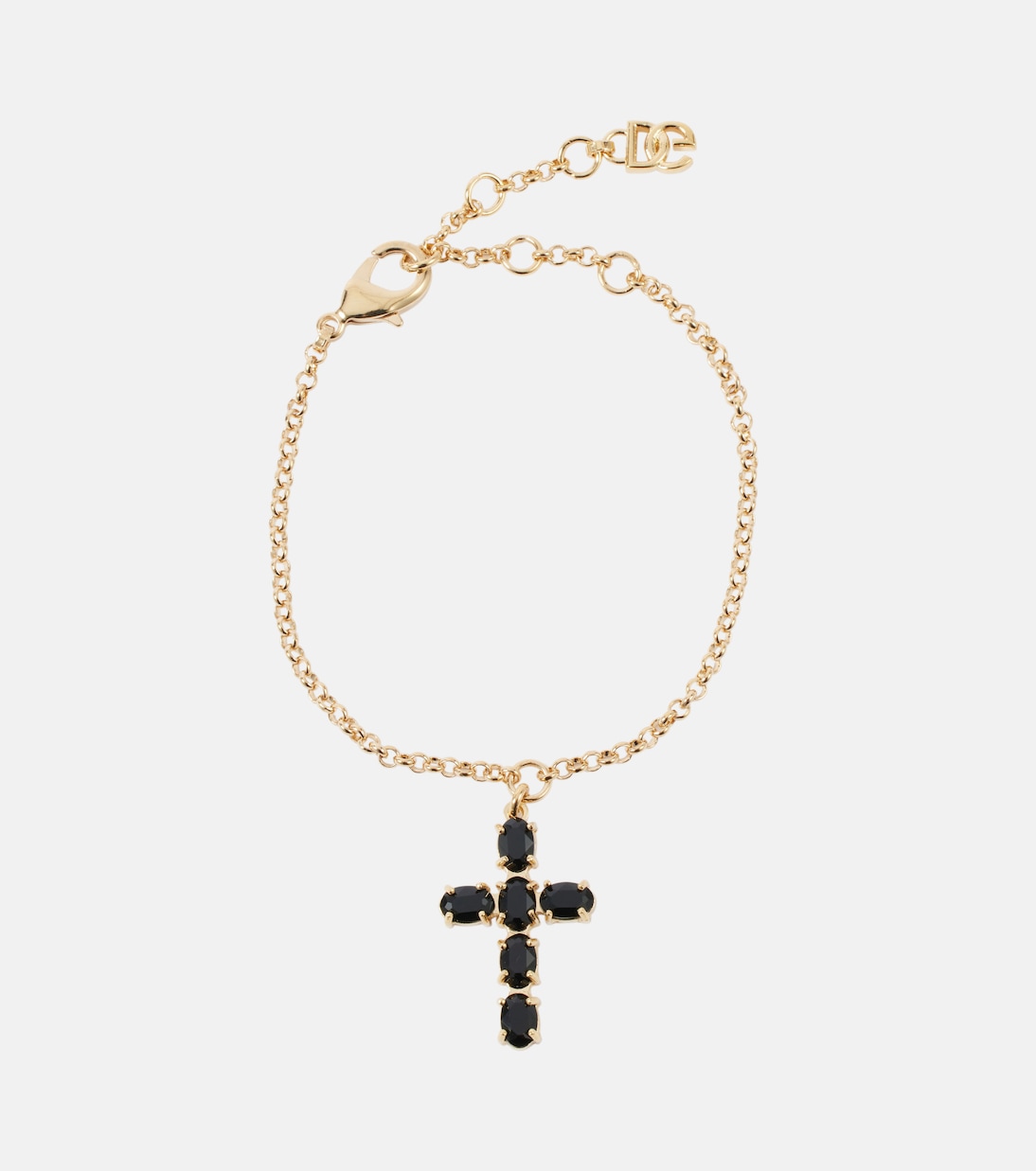 Cross crystal-embellished bracelet | Dolce&Gabbana