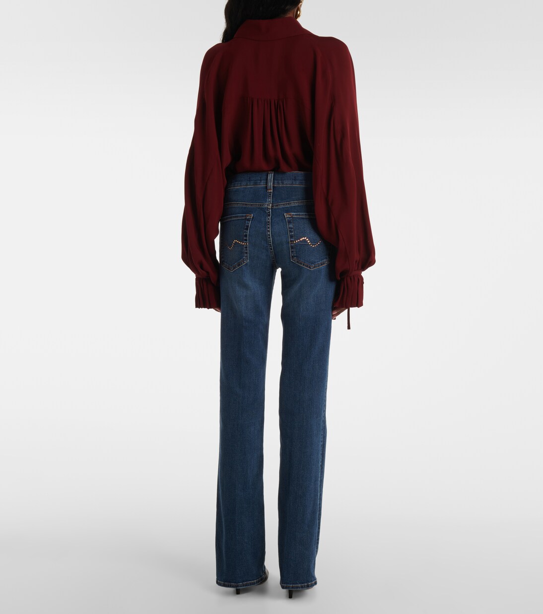 Low-rise bootcut jeans | 7 For All Mankind