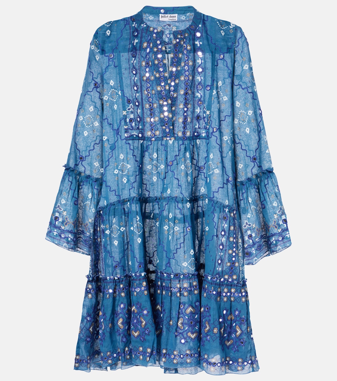 Robe imprimée en coton | Juliet Dunn